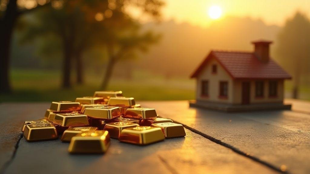 Ouro e ativos reais como proteção contra inflação para sua carteira